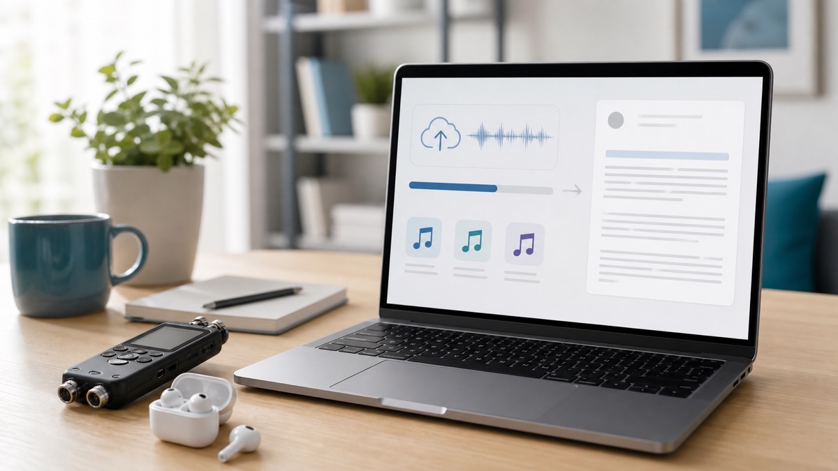 Cómo transcribir audio a texto online con GPT Transcribe