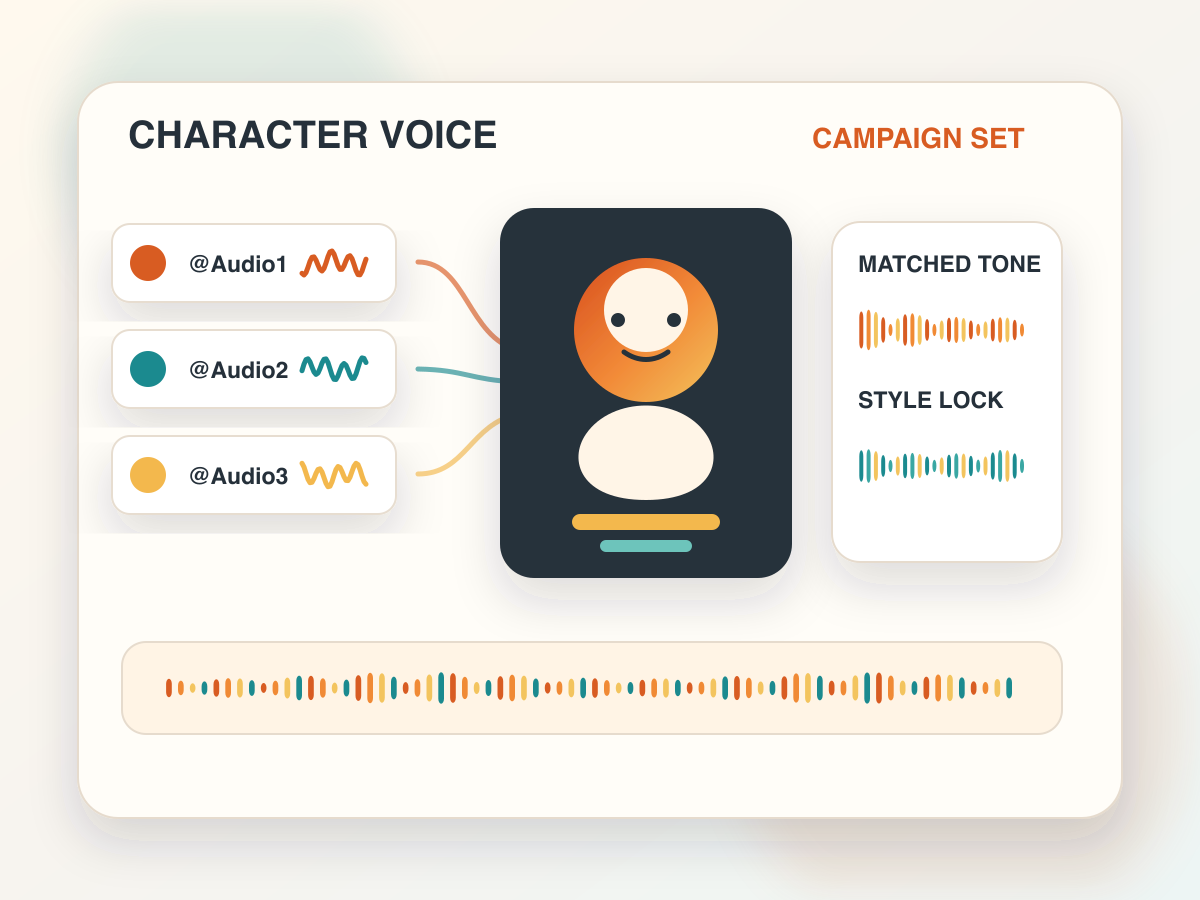 Seed Audio 1.0 reference audio character campaign case image